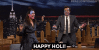 Jimmy Fallon Holi GIF by The Tonight Show Starring Jimmy Fallon