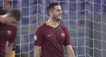 kostas manolas lol GIF by AS Roma