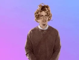 nerdy heads up GIF by You Blew It!