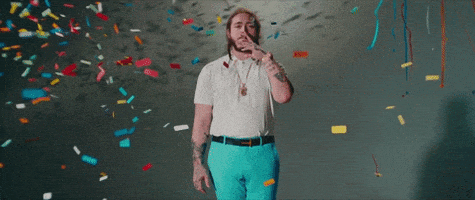Congratulations GIF by Post Malone