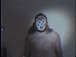 mask wtf GIF by Charlie Mars