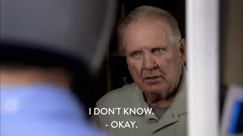 I Dont Know Okay GIFs - Get the best GIF on GIPHY