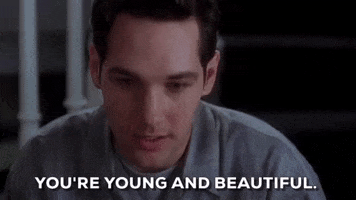 Youre Young And Beautiful Paul Rudd GIF by filmeditor