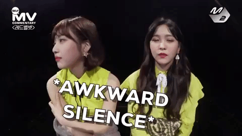 Awkward silence gif