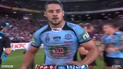 Excited Rugby League GIF by NRL - Find & Share on GIPHY