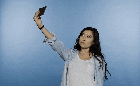  selfie pose asian history month asian heritage month sarah burke GIF