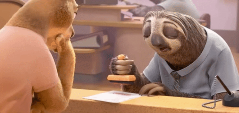 Sloth Dmv GIF - Find & Share on GIPHY