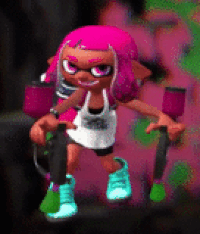 dazalpuing #splatoon 2 #dance #dual GIF