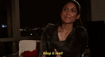 keep it real south asian GIF