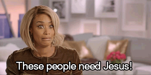 Basketball Wives Jesus GIF by VH1 - Find & Share on GIPHY
