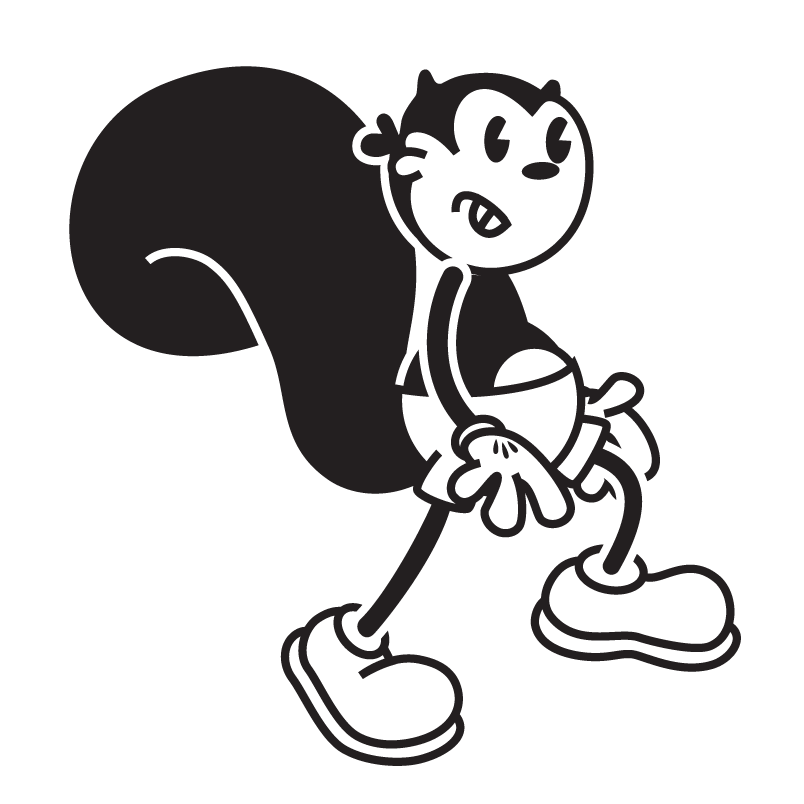 antwonhunt animation walk blink cartoons GIF