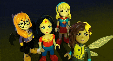 angry wonder woman GIF by LEGO