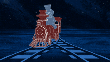 Film Festival Train GIF by Animation Block Party