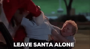 bad santa christmas movies GIF