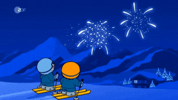 new year sylvester GIF by ZDF