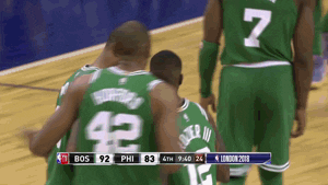 high five terry rozier GIF by NBA