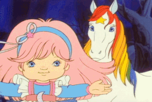 Disappear Rainbow Brite GIF