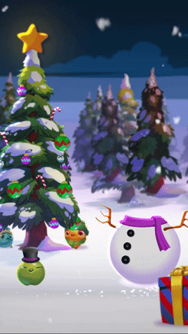 winter holidays dog GIF by King