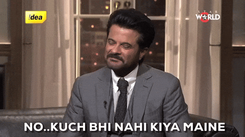 Image result for funny gif kuch nahi