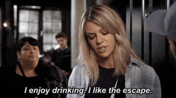 Kaitlin Olson Drinking GIF by The Mick