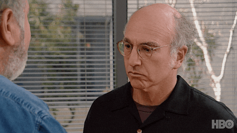 Curb Your Enthusiasm season 2 hbo what bored GIF