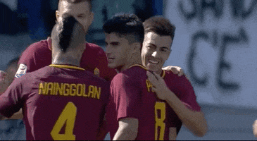 serie a hug GIF by AS Roma
