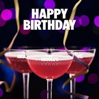 Absolut Vodka happy birthday celebrate alcohol cheers GIF