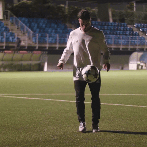 football kick up GIF by adidas