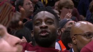 cleveland cavaliers kiss GIF by NBA