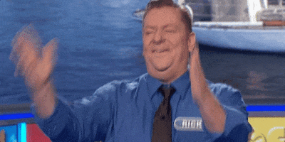 excited praise GIF by Wheel of Fortune