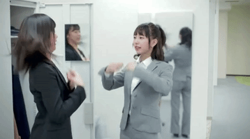 warinezz office japanese w moe GIF