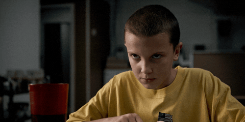 Angry Millie Bobby Brown GIF by Stranger Things - Find & Share on GIPHY