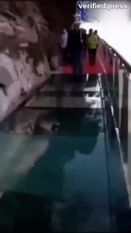 mohammadtajulislam crack china glass walkway GIF