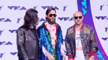 Jared Leto Mtv Vmas 2017 GIF by 2020 MTV Video Music Awards