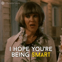 Be Smart Schitts Creek GIF by CBC