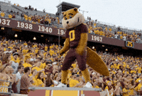 Big Ten Gophers GIF by Goldy the Gopher - University of Minnesota Big Ten Gophers GIF by Goldy the Gopher - University of Minnesota