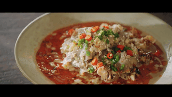 chinese food beef GIF