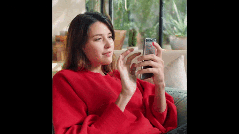 Image result for using mobile gif