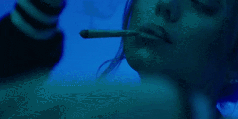 Smoke Smoking GIF by Jaira Burns
