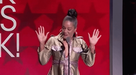 Tiffany Haddish Bet GIF by Black Girls Rock - Find & Share on GIPHY