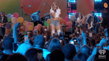 miley cyrus performance GIF by iHeartRadio