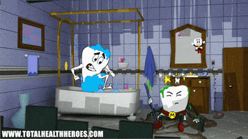 excited party GIF by Total Health Heroes