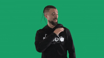 Moncho Shoulder Brush GIF