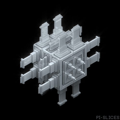 3d metal GIF by Pi-Slices