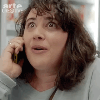 surprised GIF by ARTE