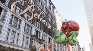 The Grinch GIF by The 95th Macy’s Thanksgiving Day Parade