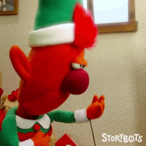 Christmas Elf GIF by StoryBots