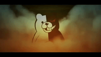 Danganronpa  #Gif #Monokuma GIF