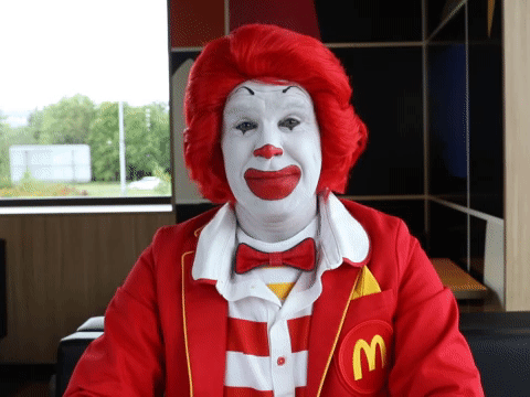 Ronald Mcdonald Fun GIF by McDonald's CZ/SK - Find & Share on GIPHY
