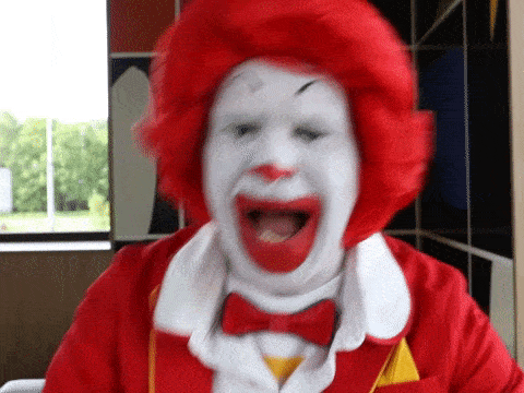 Ronald Mcdonald Lol GIF by McDonald's CZ/SK - Find & Share on GIPHY